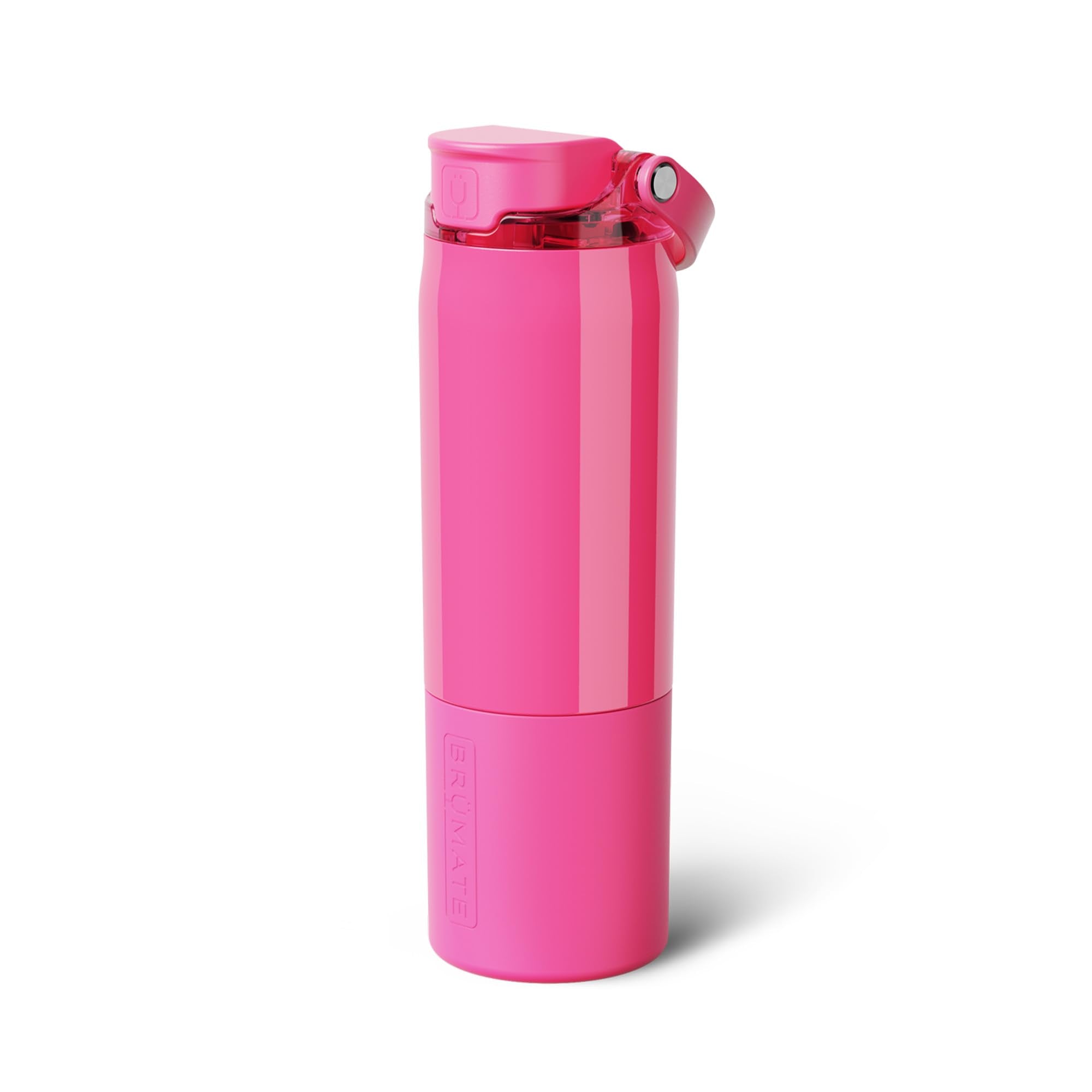 BrüMate Rise 35oz Water Bottle With 100% Leakproof Covered Silicone Straw | Insulated Stainless Steel Water Bottle | Fast Flow | Soft Sip Silicone Spout | Removable Straw | BPA-Free (Nightfall Blue)