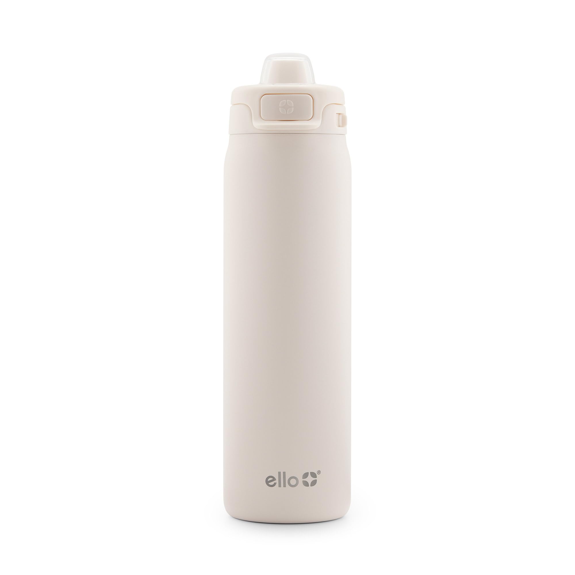 Ello Pop & Fill Insulated Stainless Steel Water Bottle with Quick Fill Lid, Leakproof Locking, Sip or Chug Spout, BPA-Free, Double Wall Vacuum Insulated for Sports, Travel & School- 22oz / 32oz / 40oz