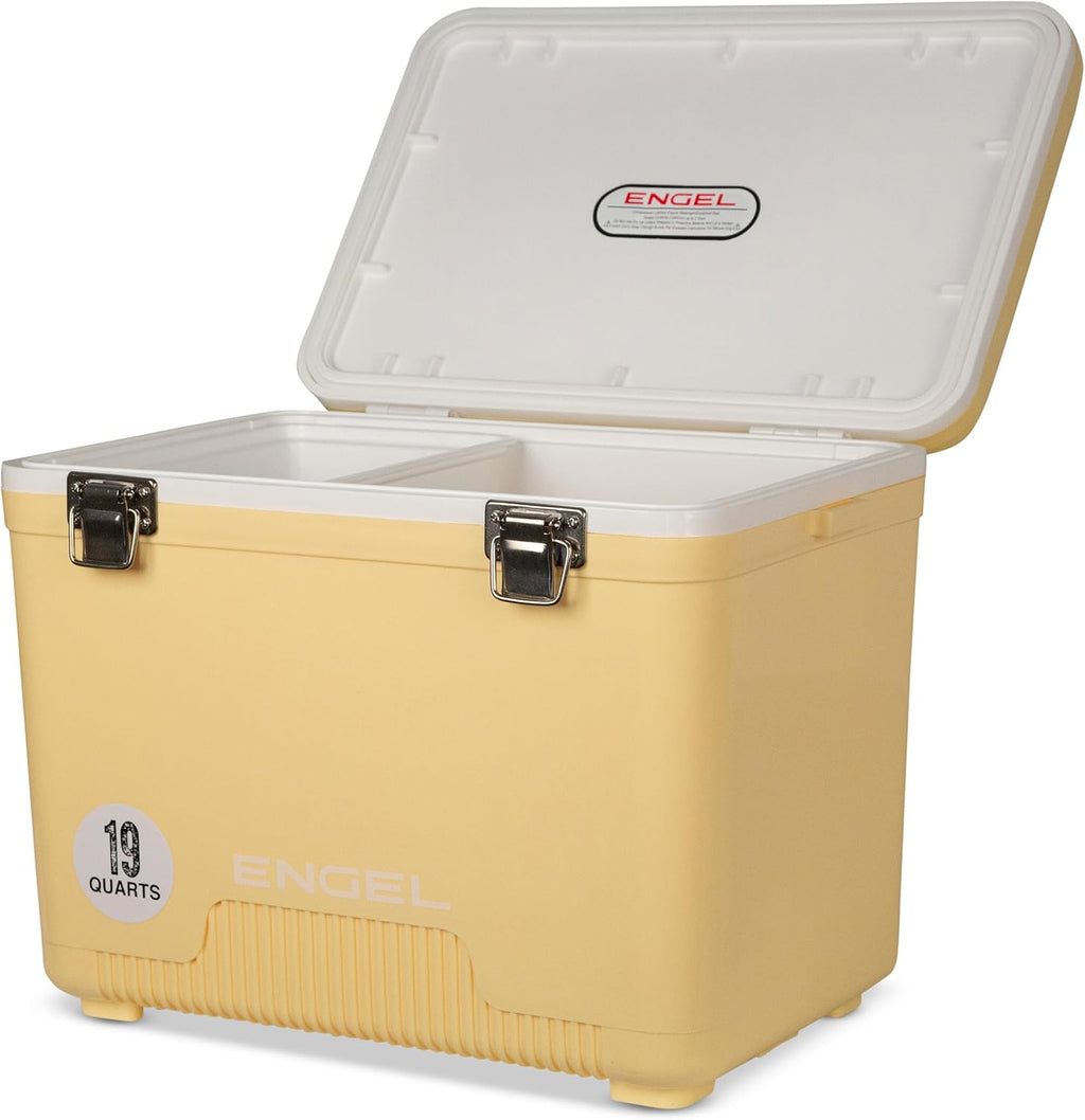 Engel 19qt Leak-Proof, Air Tight, Drybox Cooler and Small Hard Shell Lunchbox for Men and Women